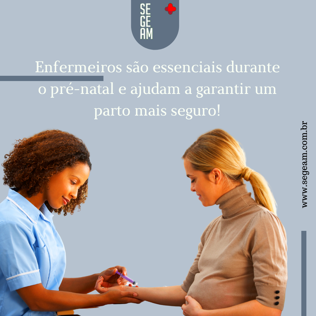 Enfermagem tem papel essencial durante pré-natal e resguardo